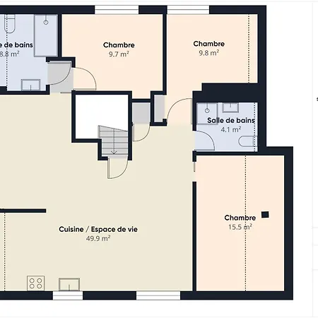 Apartamento Pour 8 à 350 M De La - St Brevin *